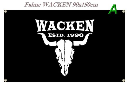 Hardrock fahne flagge - o, a