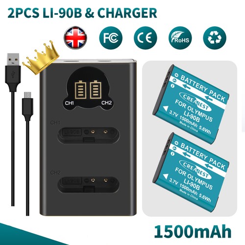 Batteria 90b 92b - 2x, li-92b