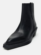 Stivaletti da cowboy in vera