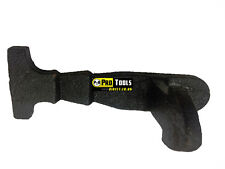 Blocco cancello in ghisa solida per fissaggio a parete in mattoni e acciaio 