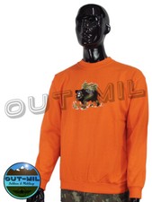 Felpa girocollo in cotone