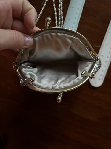 Pochette sera argento - da,