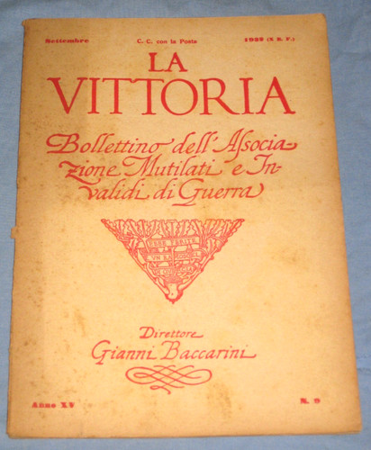 Vittoria settembre 1932 - vittoria,