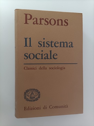 Sistema sociale parson - sistema,