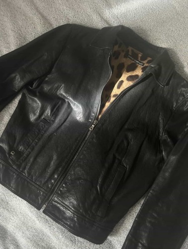 Giacca pelle dolce gabanna - di, dolce&gabanna