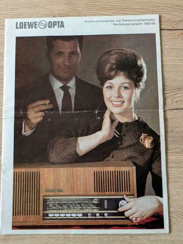 Catalogo vintage depliant