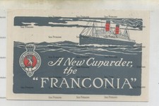 Cunard line leaflet ss