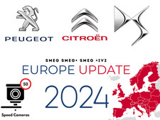 Peugeot & Citroën Navigation Update – Europe, UK + Speed Camera Alerts SMEG + IV