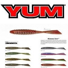 YUM Warning Shot  SPECIALE PESCA BLACKBASS FINESSE DROP SHOT  3,75"