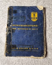 DKW - RT 250/2 - Manuale uso e