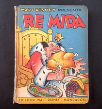 RE MIDA libro Disney Mondadori 1939 - Dorso Fotocopiato - Topolino. Leggi descr