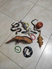 10 Oggetti Rettili Lucertola Serpenti Aquile Giocattoli Giocattolo Plastica 