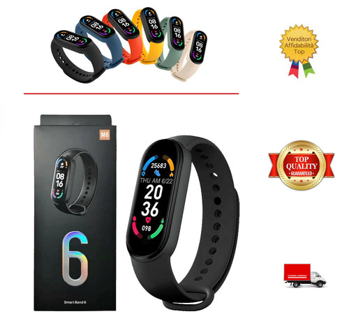 Smartwatch orologio smart - m6,