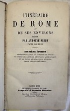 ITINERAIRE DE ROME ET DE SES