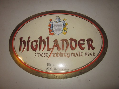 Tabella pubblicitaria birra - pubblicitaria,