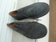 SCARPE UOMO STILE INGLESE CAMOSCIO I CALZOLAI MA GIA  43 MADE IN ITALY