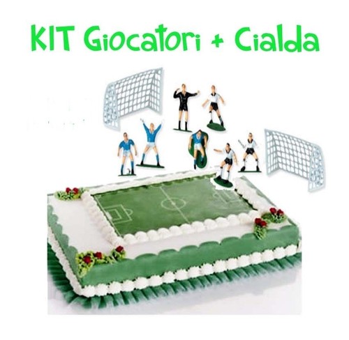 Kit torta calcio - kit, giocatori