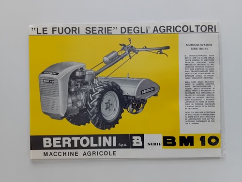Bertolini motocoltivatore - bertolini,