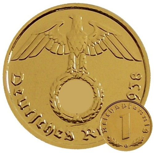 Reichspfennig 1938 moneta - 1,