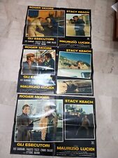 Locandine cinema film di Roger Murr gli esecutori nr 3 locandine originali foto