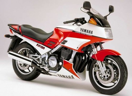 Yamaha fj1100 1985 tinta - yamaha, 84-1985