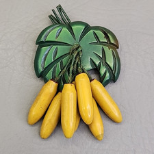 Spilla vintage mazzo di banane