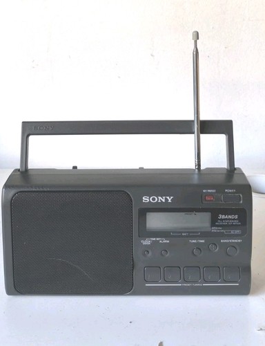 Radio multibanda sony icf - multibanda,