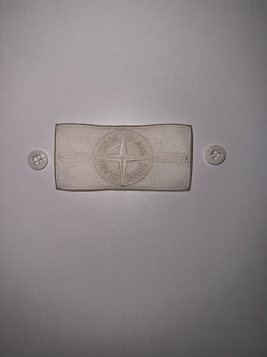 Patch stone island - island, ghost