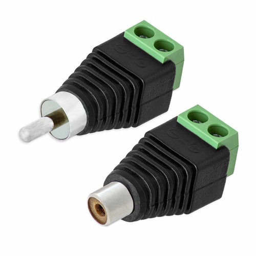 Rca femmina connettore - femmina, >