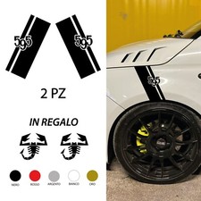 Adesivo fiat 500 logo - logo, abarth
