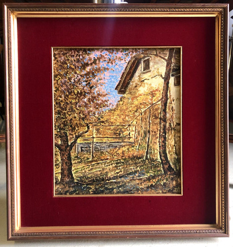 Quadro dipinto olio danilo - dipinto,