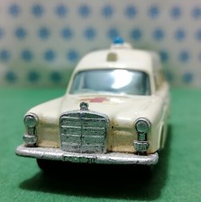 MERCEDES-BENZ  Ambulance   -  Vintage Matchbox  K-6  - Made in England 1968