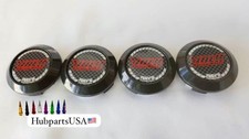 64mm Rays Volk Black and Red