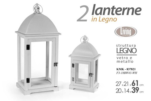 Set lanterne portacandela - 2,