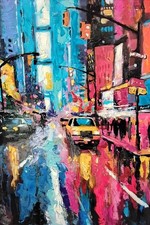 Opera olio su tela 50x70