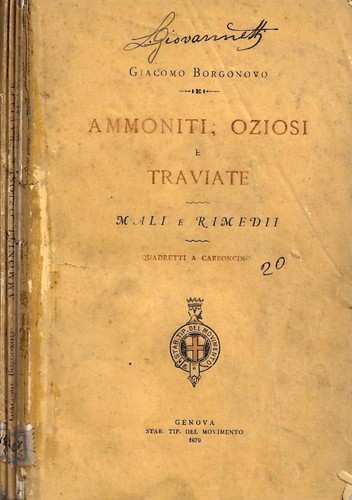 Ammoniti oziosi traviate - oziosi,