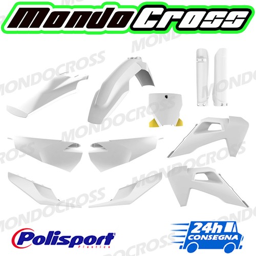 Kit plastiche polisport bianco - kit,