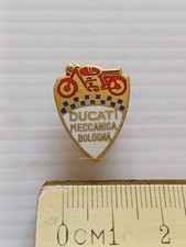 Ducati Meccanica Bologna distintivo smaltato originale anni 50-60 vintage pin