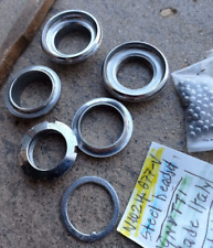 CUFFIA VINTAGE GNUTTI MADE ITALY ACCIAIO SERIE COMPLETA STERZO