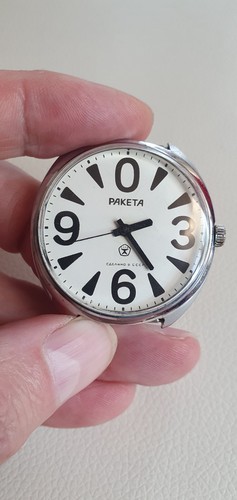 Orologio vintage raketa big - orologio,