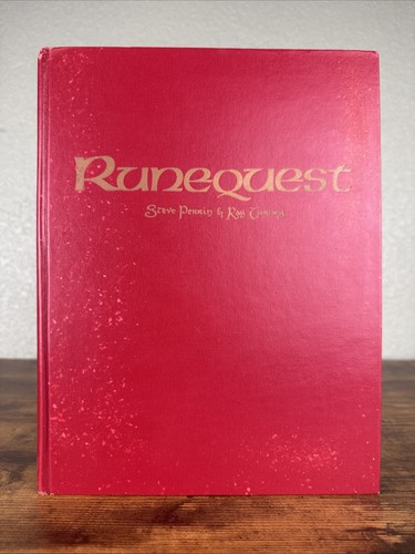 Runequest signed by steve - runequest, **signed**