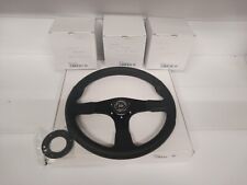 KIT VOLANTE IN PELLE DM 35+MOZZO VOLANTE LANCIA DEDRA/DELTA/GAMMA/FULVIA+STEMMA