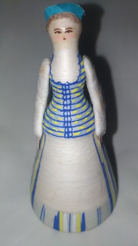 Bambola russa papier mache - bambola,