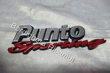 SCRITTA SIGLA STEMMA LOGO BADGE SCRIPT EMBLEM BAULE FIAT PUNTO SPORTING 46440431