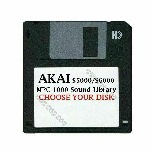 Akai s5000 s6000 floppy disk - s5000,