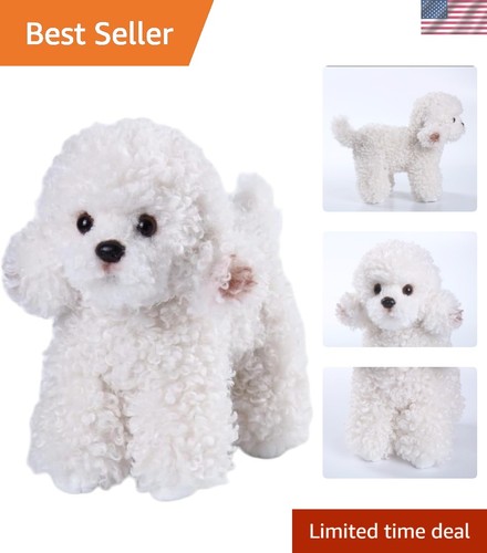 Barboncino bianco peluche - barboncino,