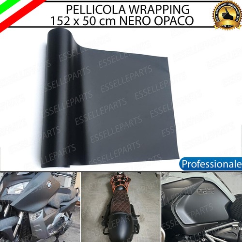 Pellicola wrapping nero opaco - nero,