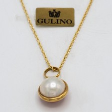 Collana in oro giallo 18 kt e