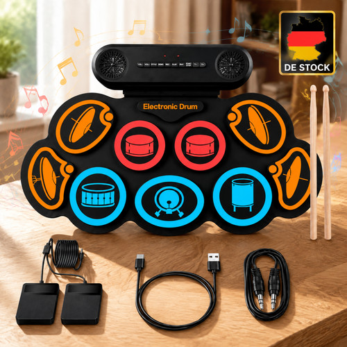 Set batteria elettronica - batteria,