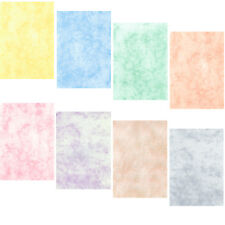 CARTA MARMO - Colori Splendididi -SPESSA 100 GSM A4 - Doppio Lato - CONSEGNA GRATUITA